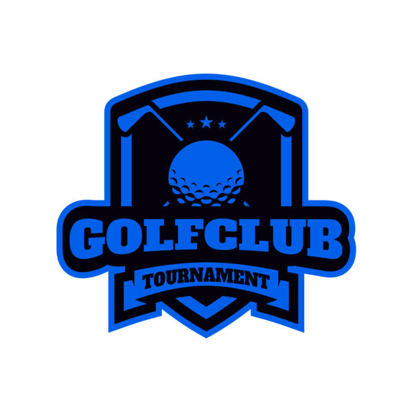 Golf Club Tournament logo template 03 Thumbnail