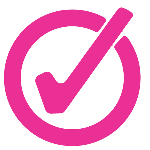 check icon to represent approval and production service