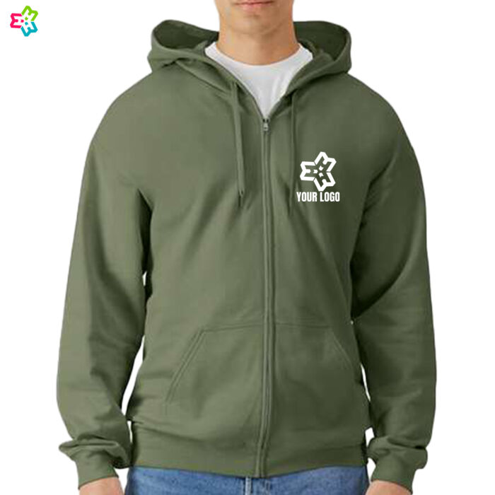 Gildan Softstyle® Full-Zip Hooded Sweatshirt Thumbnail