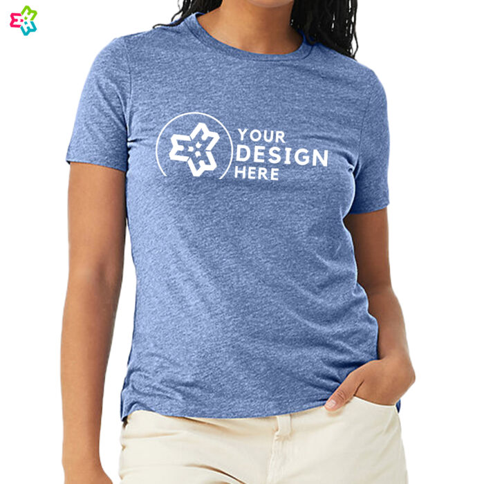 Bella Canvas Women's Relaxed Triblend Tee Thumbnail