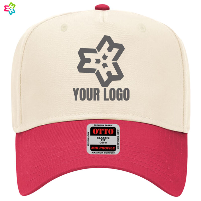 OTTO CAP  5 Panel Mid Profile Baseball Cap Thumbnail