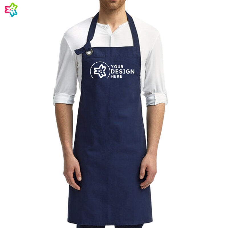Artisan Collection by Reprime Unisex Calibre Heavy Cotton Canvas Bib Apron Thumbnail
