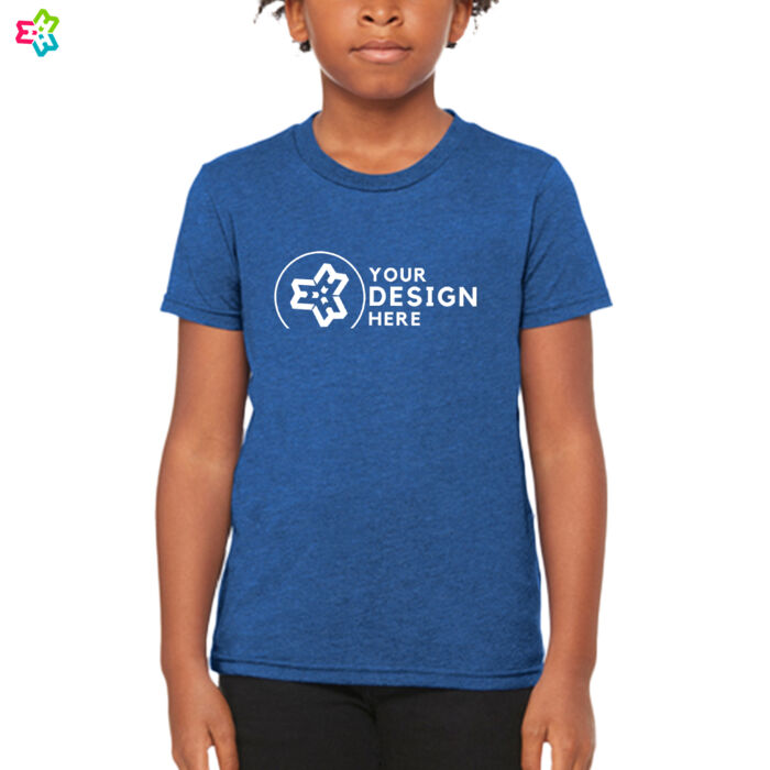 Bella Canvas Youth Heather CVC Tee Thumbnail