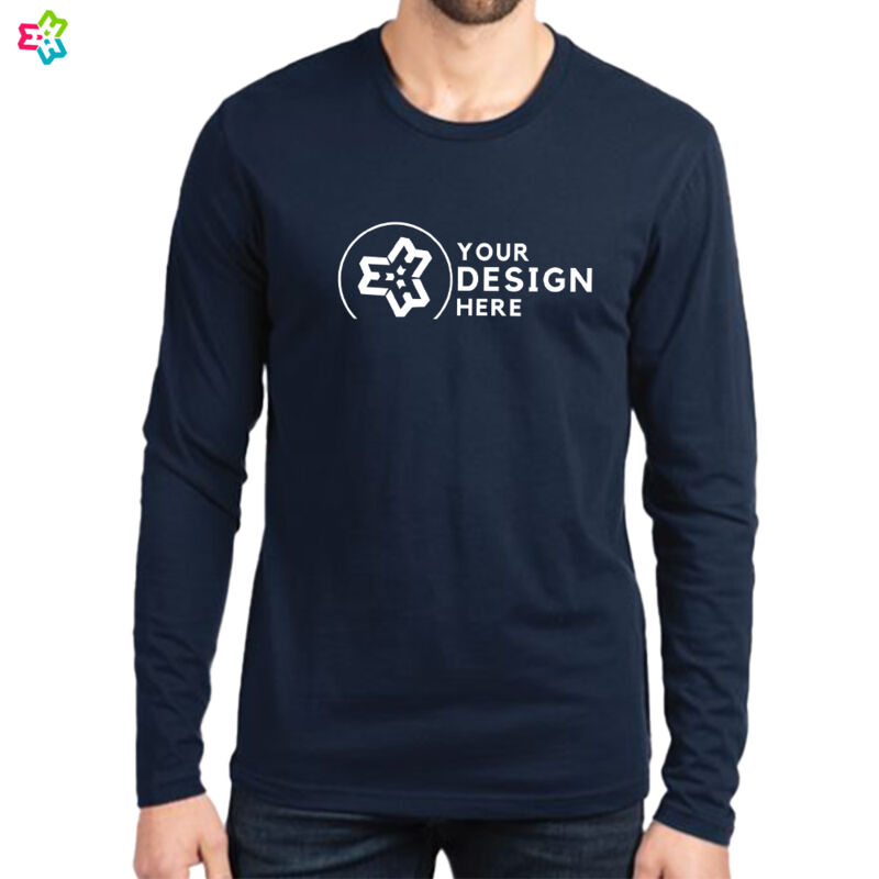 Next Level Apparel Cotton Long Sleeve Tee Thumbnail