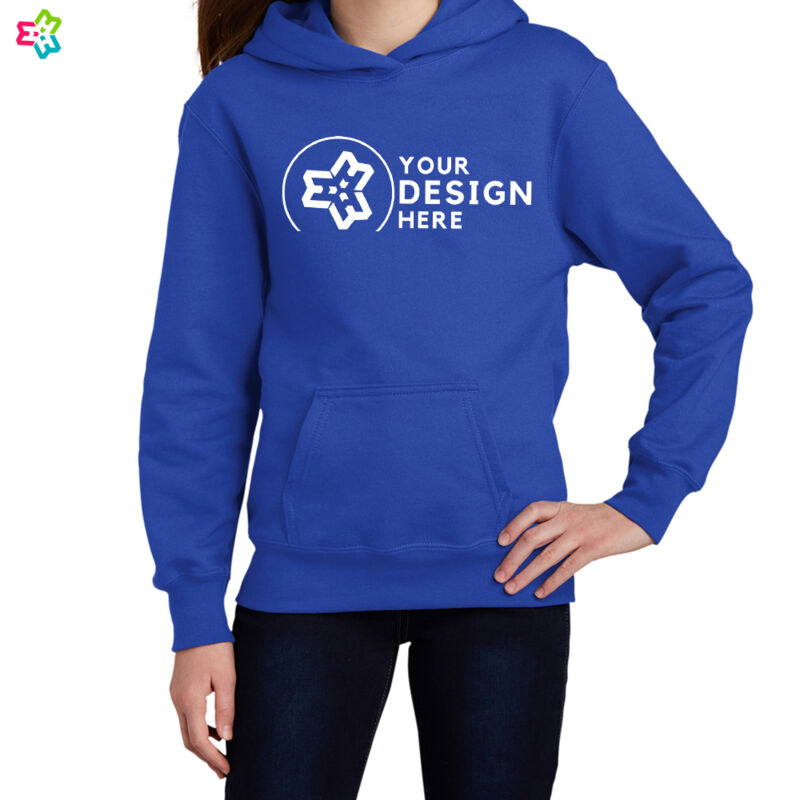 Port & Company Youth Fan Favorite Fleece Pullover Hooded Sweatshirt Thumbnail