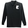 Port Authority Long Sleeve Silk Touch Polo with Pocket Thumbnail