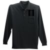 Port Authority Long Sleeve Silk Touch Polo with Pocket Thumbnail