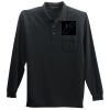 Port Authority Long Sleeve Silk Touch Polo with Pocket Thumbnail