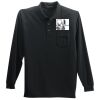 Port Authority Long Sleeve Silk Touch Polo with Pocket Thumbnail