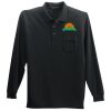 Port Authority Long Sleeve Silk Touch Polo with Pocket Thumbnail