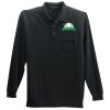 Port Authority Long Sleeve Silk Touch Polo with Pocket Thumbnail