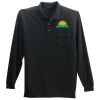 Port Authority Long Sleeve Silk Touch Polo with Pocket Thumbnail