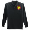Port Authority Long Sleeve Silk Touch Polo with Pocket Thumbnail
