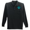 Port Authority Long Sleeve Silk Touch Polo with Pocket Thumbnail