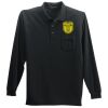 Port Authority Long Sleeve Silk Touch Polo with Pocket Thumbnail