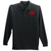 Port Authority Long Sleeve Silk Touch Polo with Pocket Thumbnail