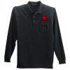 Port Authority Long Sleeve Silk Touch Polo with Pocket Thumbnail