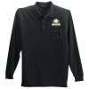 Port Authority Long Sleeve Silk Touch Polo with Pocket Thumbnail