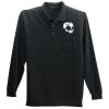 Port Authority Long Sleeve Silk Touch Polo with Pocket Thumbnail