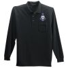 Port Authority Long Sleeve Silk Touch Polo with Pocket Thumbnail