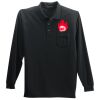 Port Authority Long Sleeve Silk Touch Polo with Pocket Thumbnail