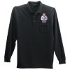 Port Authority Long Sleeve Silk Touch Polo with Pocket Thumbnail