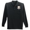 Port Authority Long Sleeve Silk Touch Polo with Pocket Thumbnail