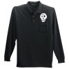 Port Authority Long Sleeve Silk Touch Polo with Pocket Thumbnail