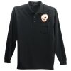 Port Authority Long Sleeve Silk Touch Polo with Pocket Thumbnail