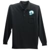 Port Authority Long Sleeve Silk Touch Polo with Pocket Thumbnail