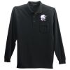 Port Authority Long Sleeve Silk Touch Polo with Pocket Thumbnail