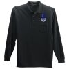 Port Authority Long Sleeve Silk Touch Polo with Pocket Thumbnail