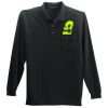 Port Authority Long Sleeve Silk Touch Polo with Pocket Thumbnail