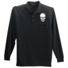 Port Authority Long Sleeve Silk Touch Polo with Pocket Thumbnail