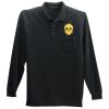 Port Authority Long Sleeve Silk Touch Polo with Pocket Thumbnail