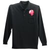 Port Authority Long Sleeve Silk Touch Polo with Pocket Thumbnail