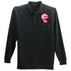 Port Authority Long Sleeve Silk Touch Polo with Pocket Thumbnail