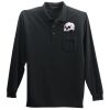 Port Authority Long Sleeve Silk Touch Polo with Pocket Thumbnail