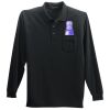 Port Authority Long Sleeve Silk Touch Polo with Pocket Thumbnail