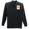 Port Authority Long Sleeve Silk Touch Polo with Pocket Thumbnail