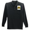 Port Authority Long Sleeve Silk Touch Polo with Pocket Thumbnail