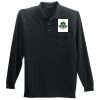 Port Authority Long Sleeve Silk Touch Polo with Pocket Thumbnail