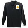 Port Authority Long Sleeve Silk Touch Polo with Pocket Thumbnail