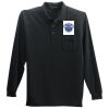 Port Authority Long Sleeve Silk Touch Polo with Pocket Thumbnail