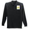Port Authority Long Sleeve Silk Touch Polo with Pocket Thumbnail