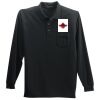 Port Authority Long Sleeve Silk Touch Polo with Pocket Thumbnail
