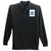 Port Authority Long Sleeve Silk Touch Polo with Pocket Thumbnail