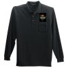 Port Authority Long Sleeve Silk Touch Polo with Pocket Thumbnail