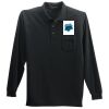 Port Authority Long Sleeve Silk Touch Polo with Pocket Thumbnail