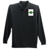 Port Authority Long Sleeve Silk Touch Polo with Pocket Thumbnail